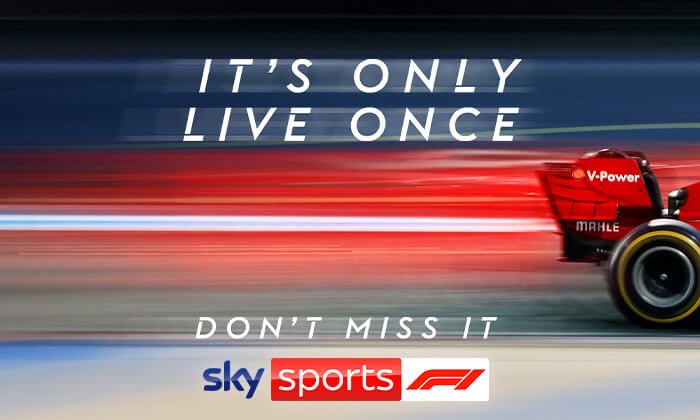 Win exclusive F1 prizes From Virgin Radio & Sky sports