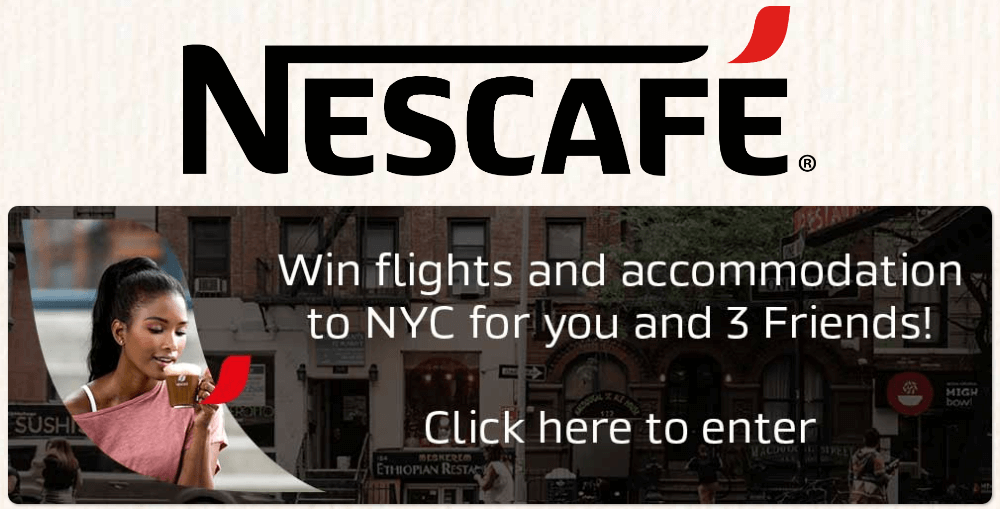 Win a trip to NYC from NESCAFE