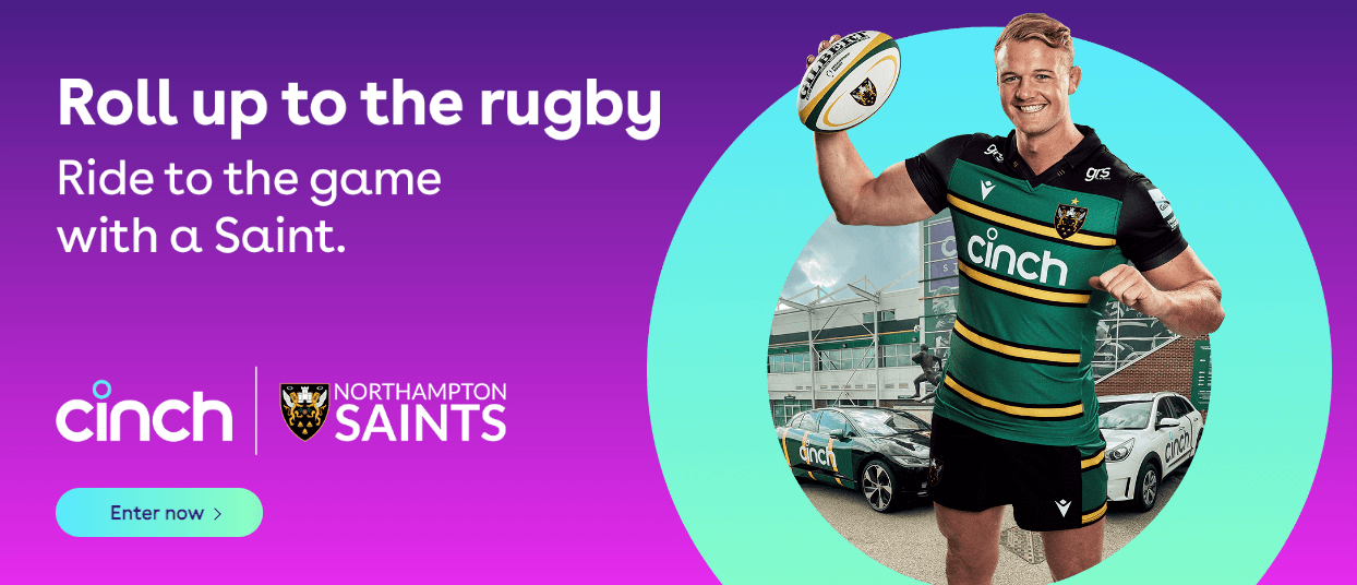 Win trips to rugby games from Cinch