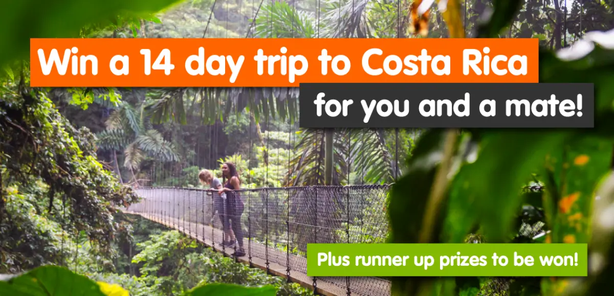 Win a trip to Costa Rica with Gap 360