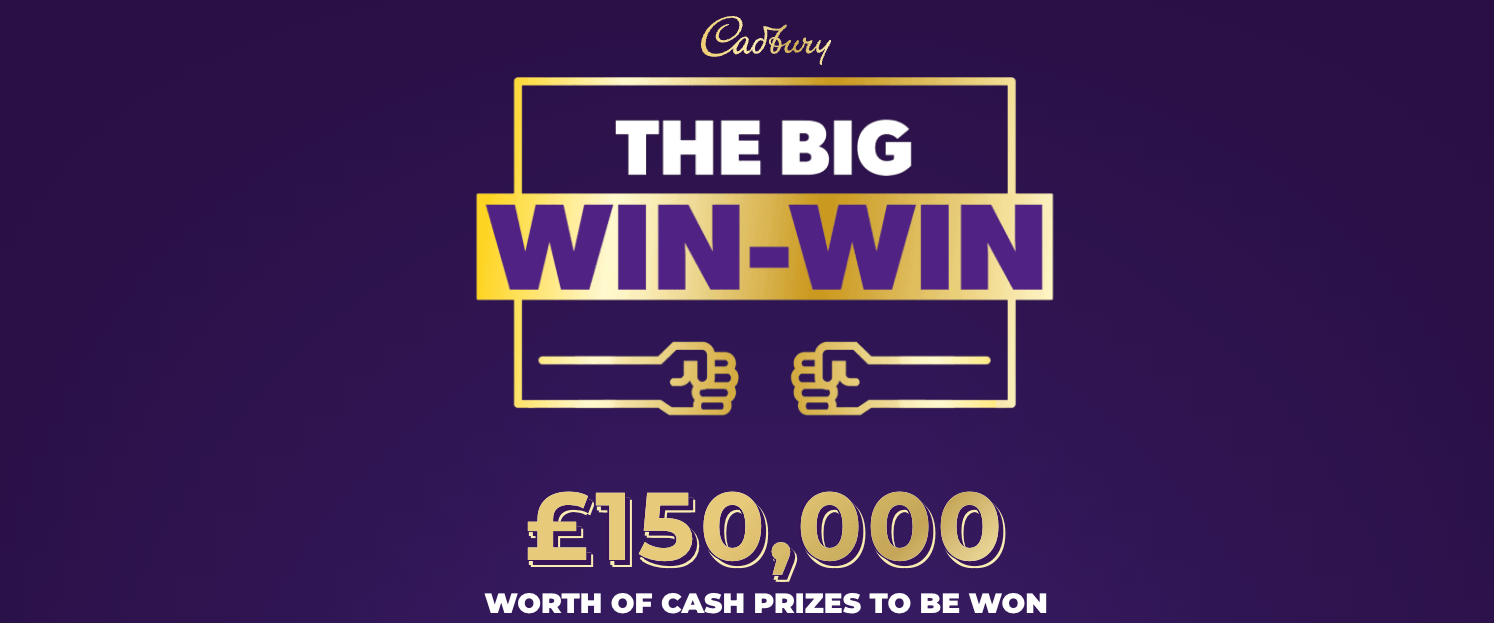 Win £150,000 worth of cash with Cadbury - The Big Win-Win