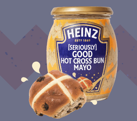 Win a Hot Cross Bun Mayonnaise from Heinz