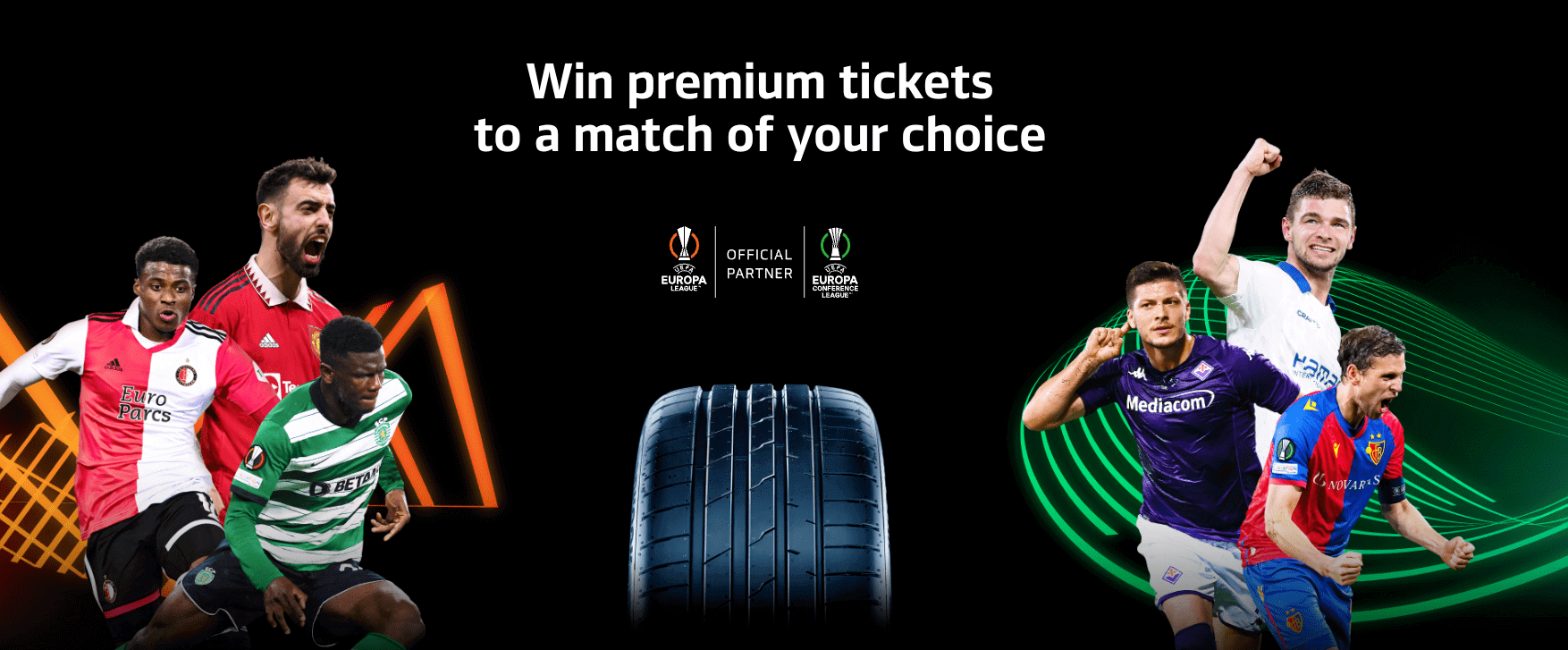 Win premium UEFA tickets with Hankook