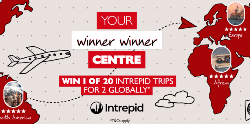 Win 1 of 20 Intrepid trips for 2 globally with Flight Centre