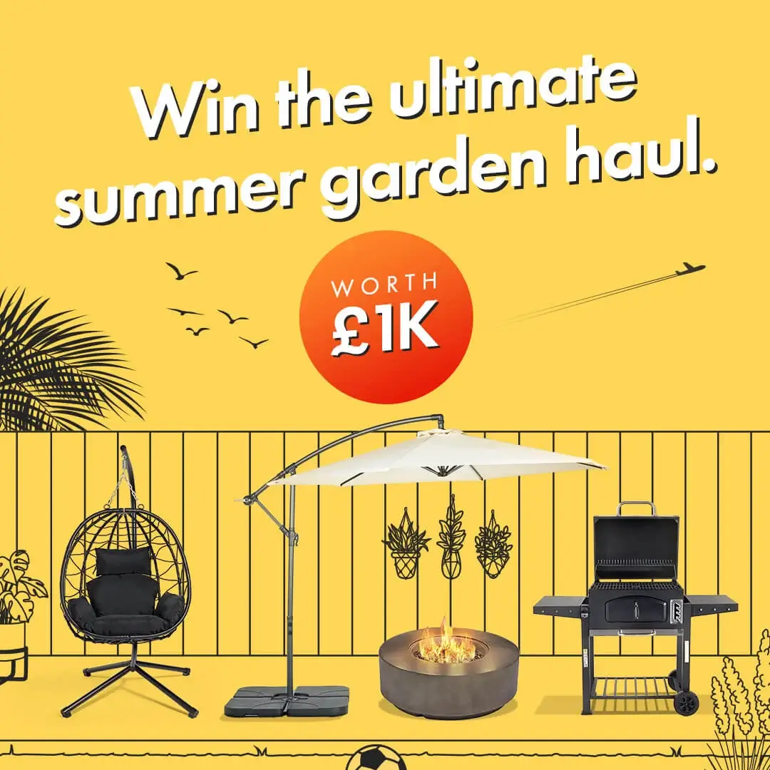 Win a £1000 summer garden bundle with Vonhaus