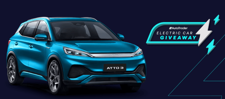 Win a BYD Atto 3 electric car with Autotrader