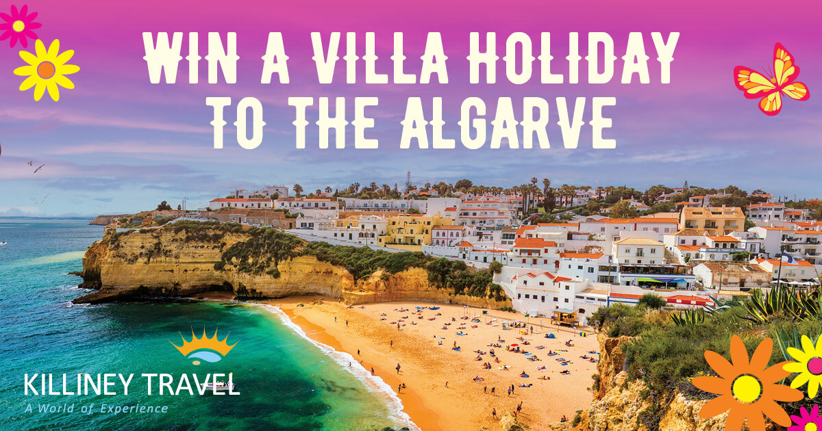 Win a villa holiday to the Algarve with Killiney Travel