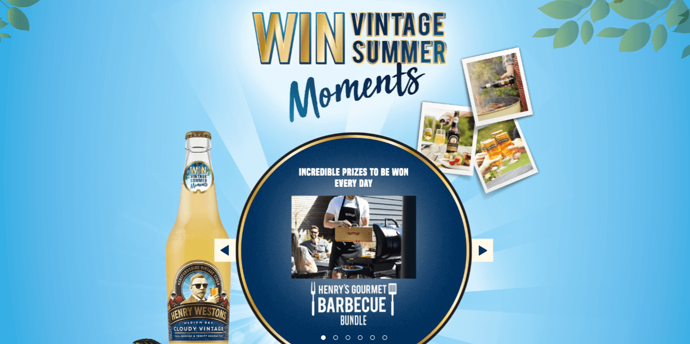 Henry Westons Competition: Win Vintage Summer Moments