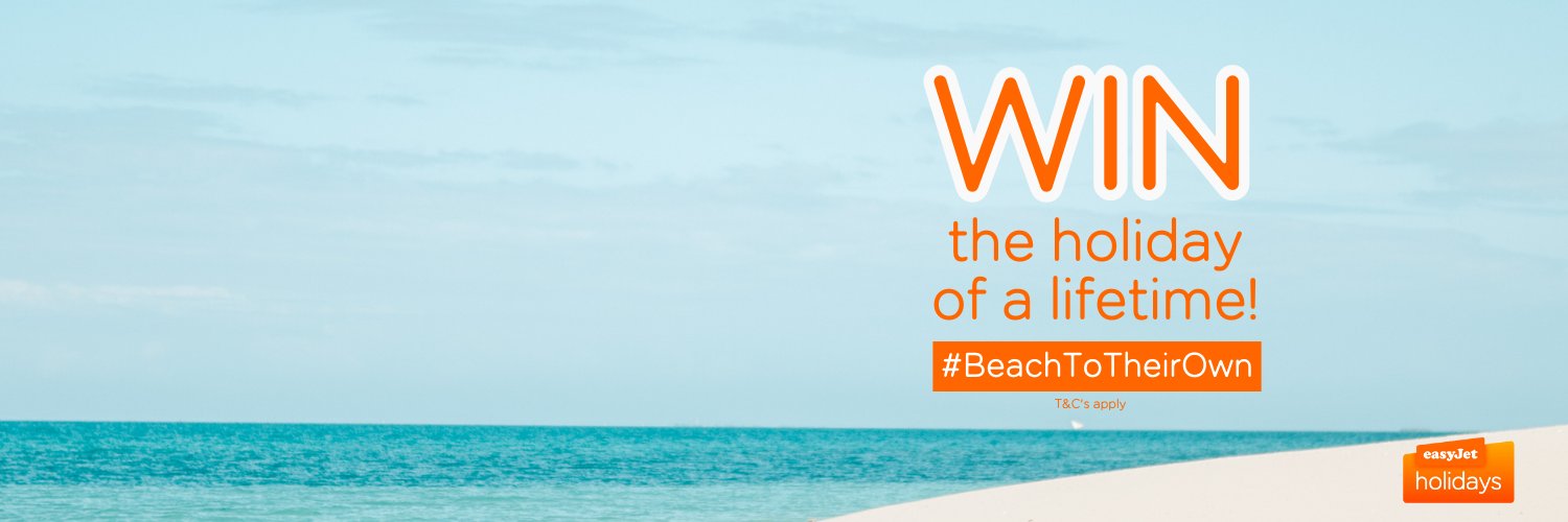 Win £3,000 towards your next holiday with easyJet holidays