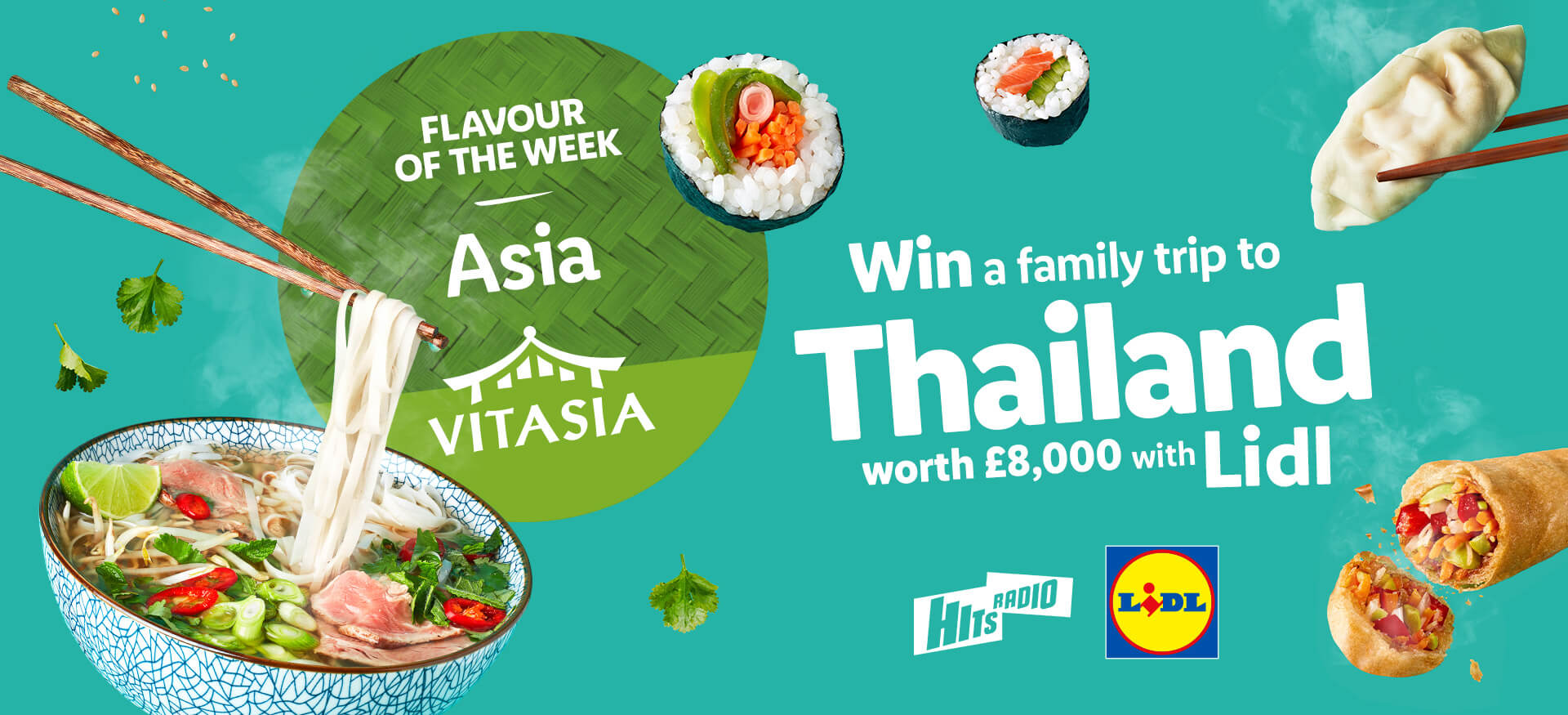 Win a family trip to Thailand with Lidl and Hits Radio