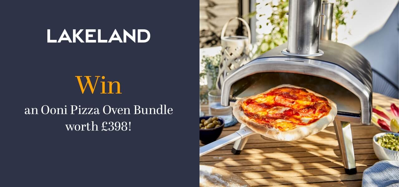 Win an Ooni Pizza Over with Lakeland