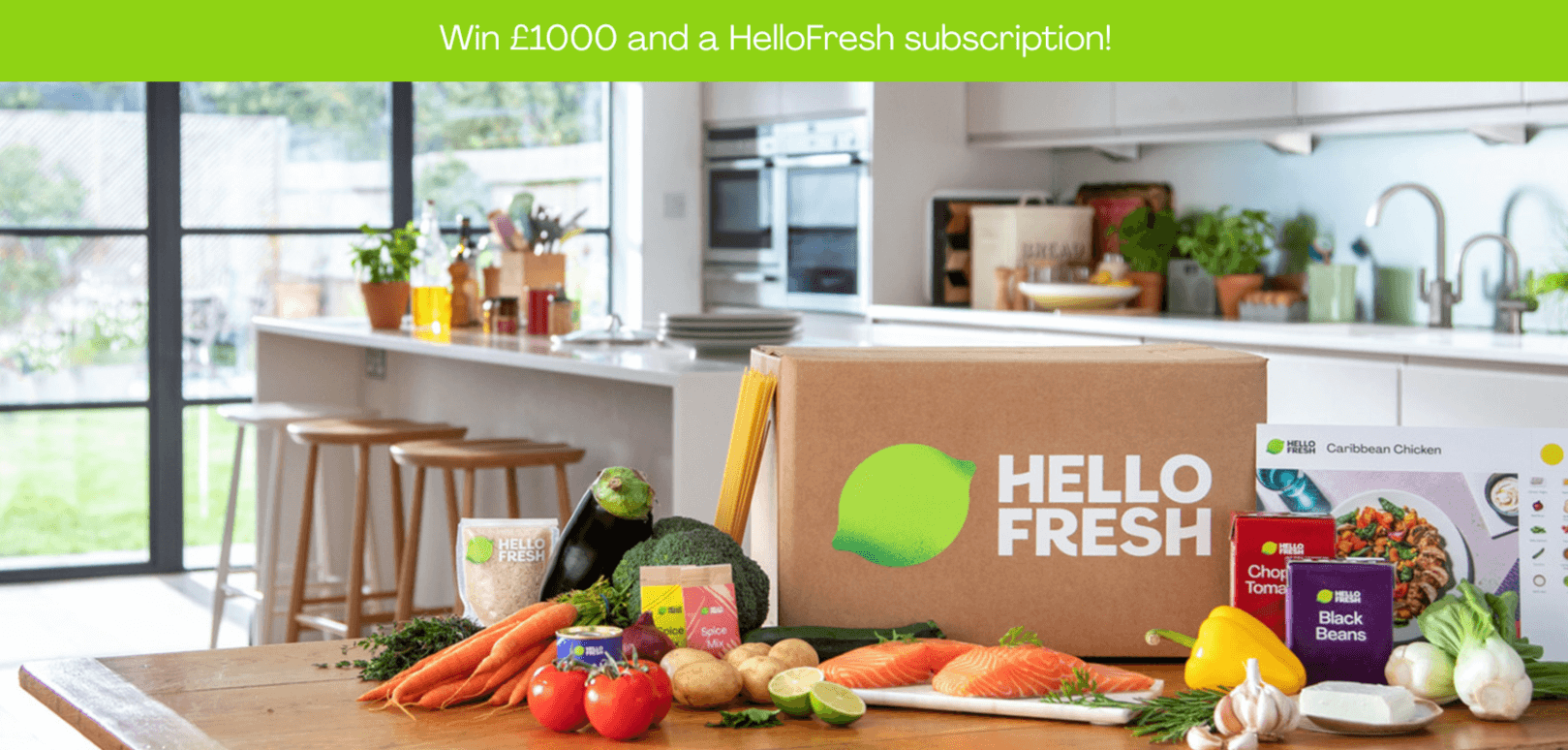 Win £1,000 cash and a HelloFresh subscription with Hits Radio