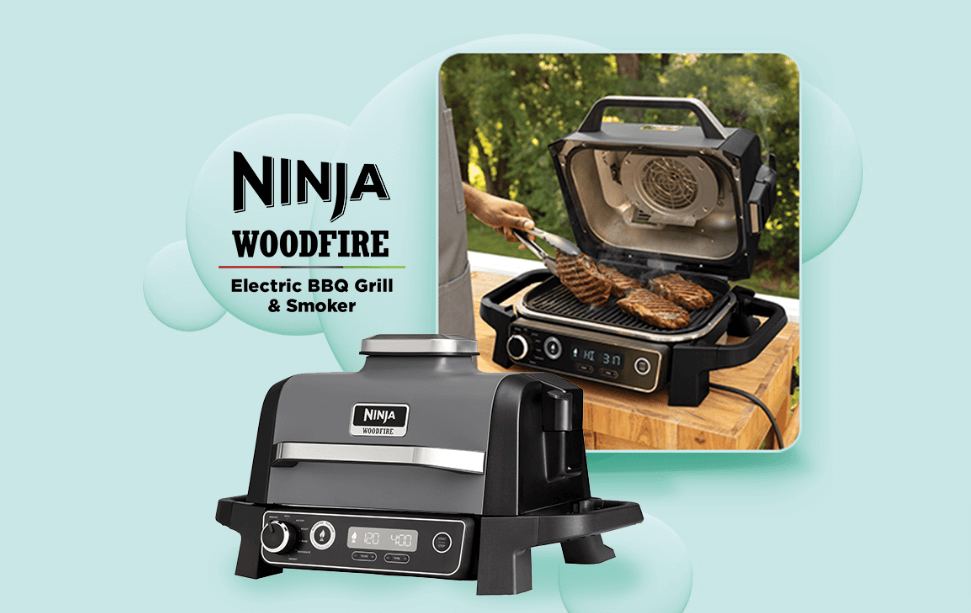 Win a Ninja Woodfire Electric BBQ & Smoker with Currys