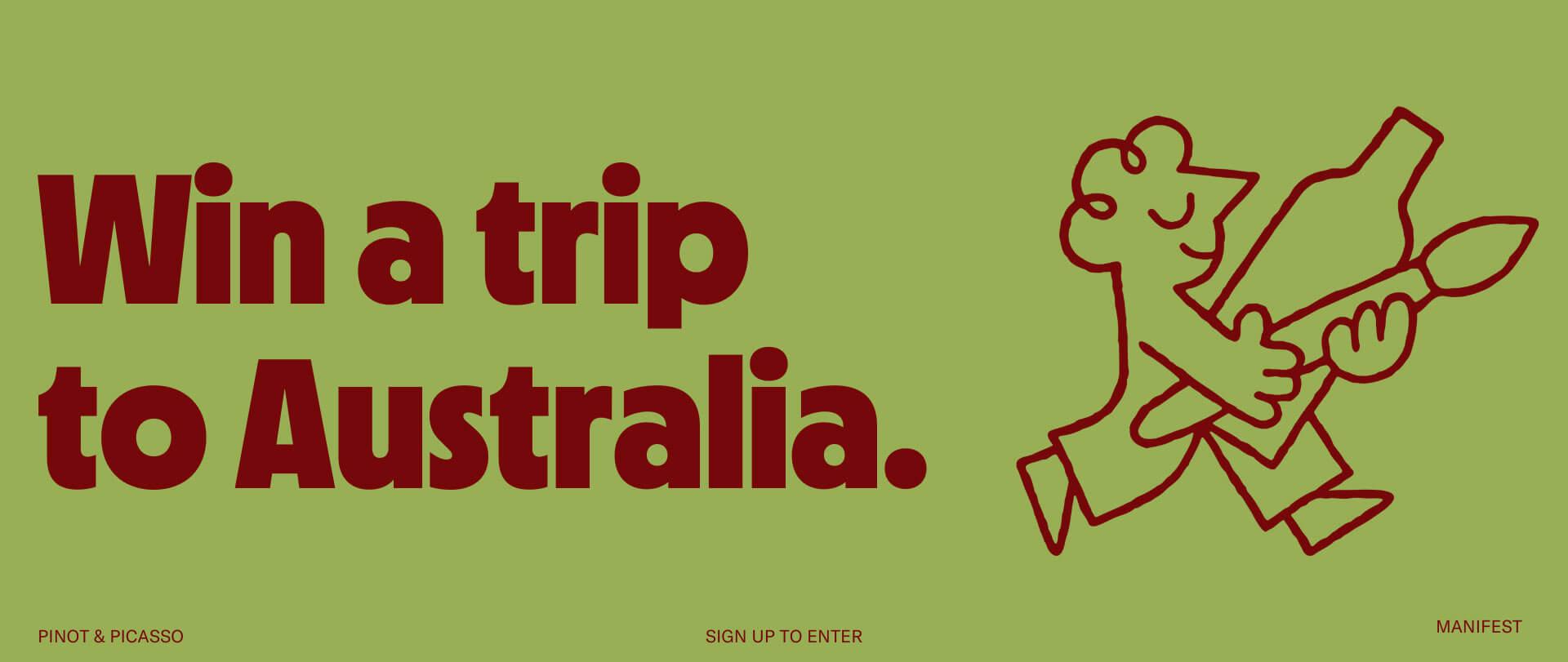Win a trip to Australia with Pinot & Picasso
