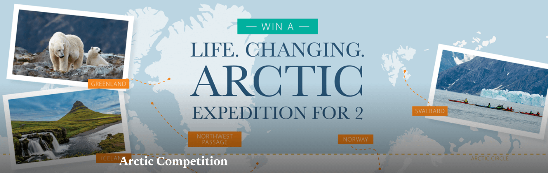 Win an Arctic cruise for 2 with AE Expeditions