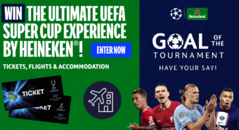 Win the ultimate UEFA Super Cup Experience by Heineken