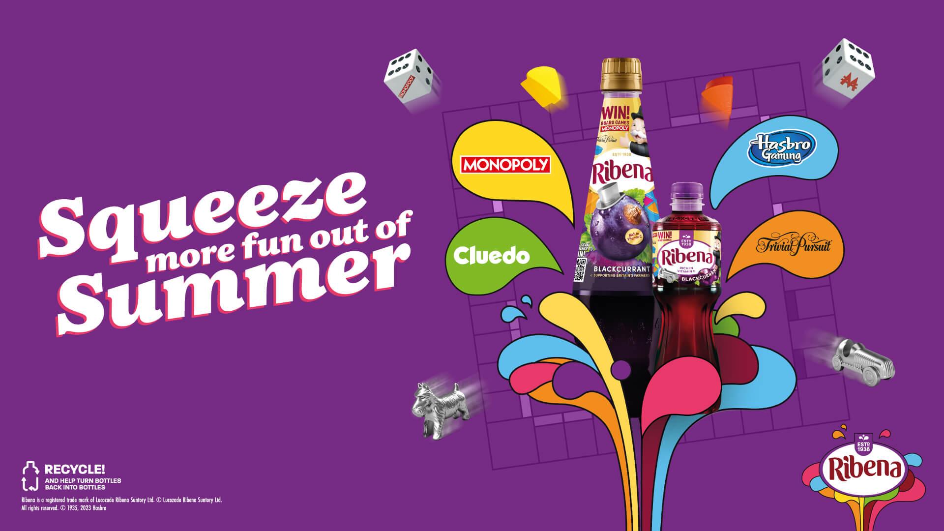 Ribena Competition 2023: Win 1000's of Hasbro Games