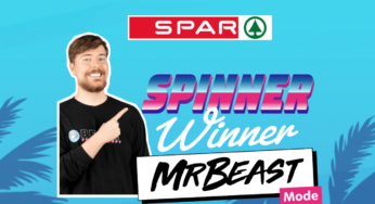 Spinner Winner competition with SPAR and MrBeast