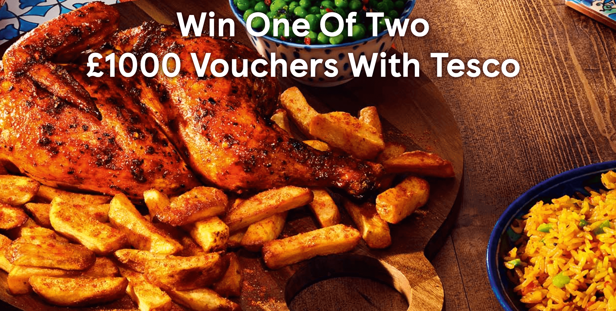 Win £1000 vouchers with Tesco and Heart FM