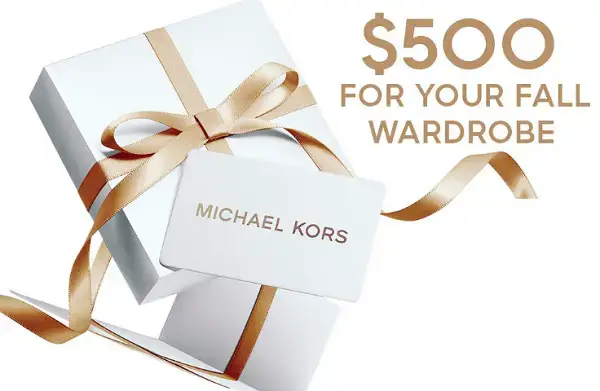 Win £500 Gift Card with Michael Kors