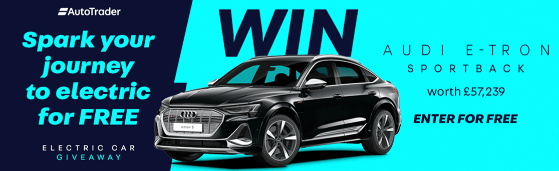 Win an Audi E-tron electric car with Auto Trader