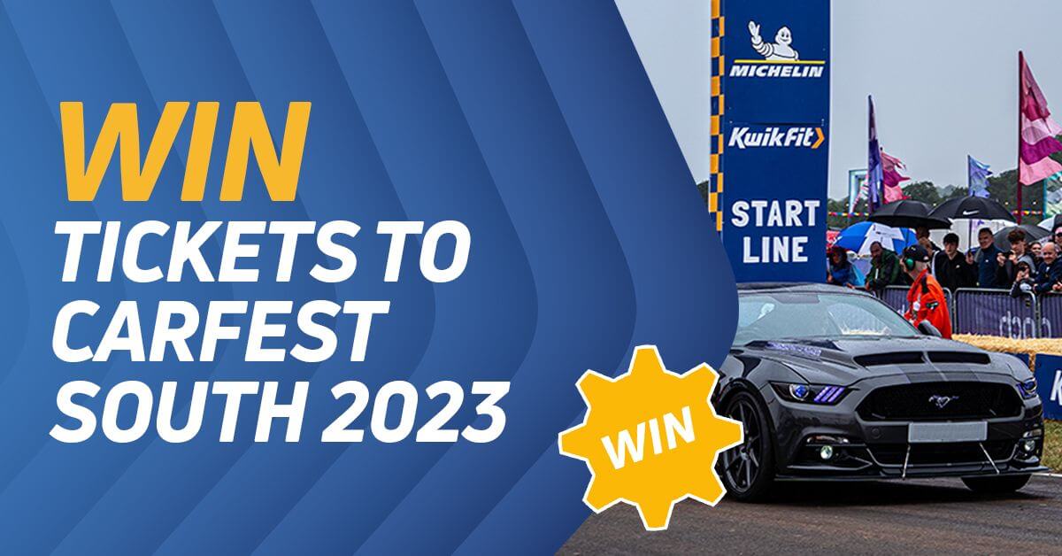 Win free tickets to Carfest South 2023 with Kwik-Fit