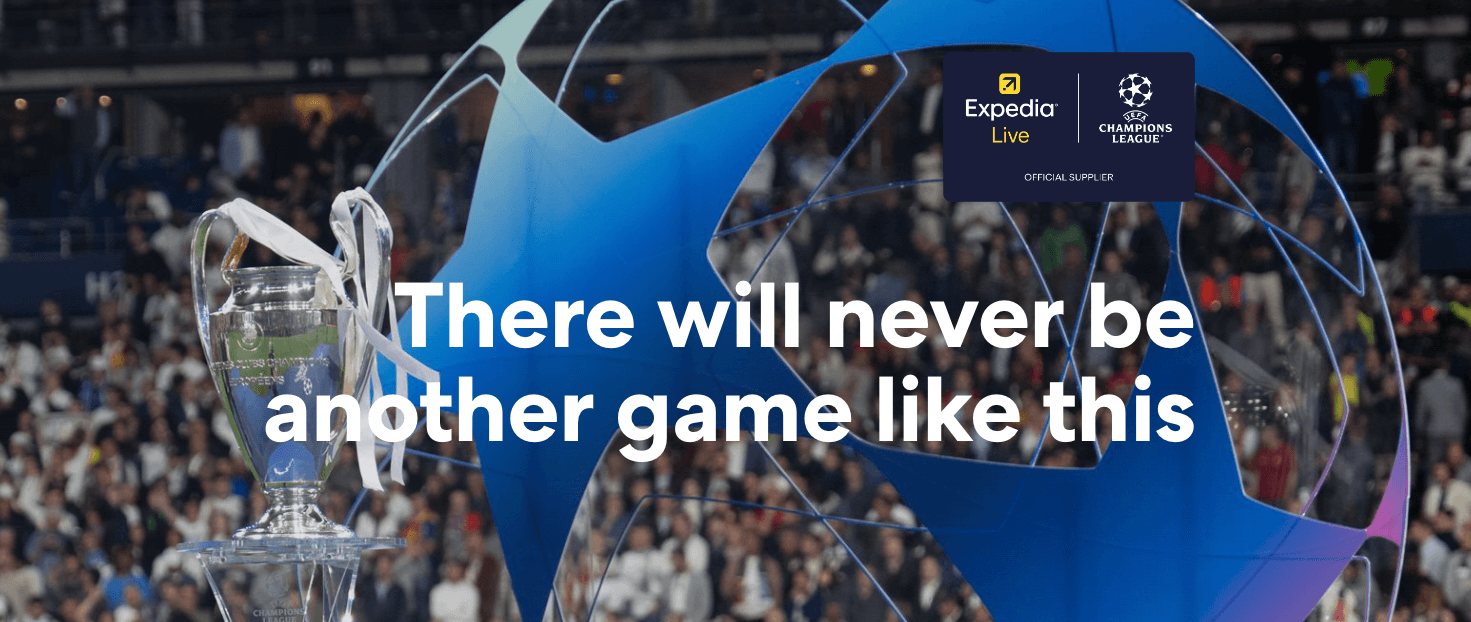 Win tickets to the 2024 UEFA Champions League Final with Expedia
