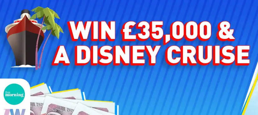 Win a Disney Cruise plus £35,000 cash with ITV