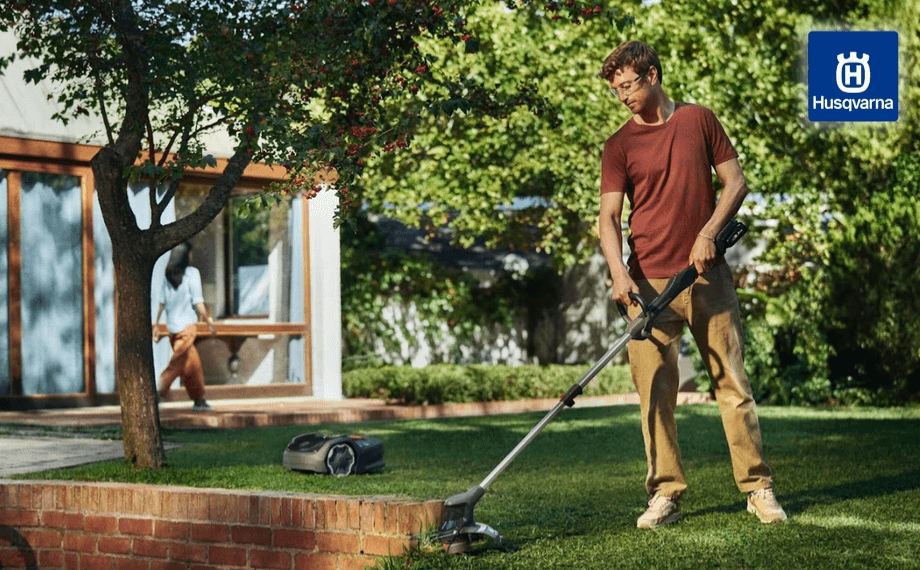 Win a Husqvarna robot lawn mower and cordless battery grass trimmer with Gardeners World