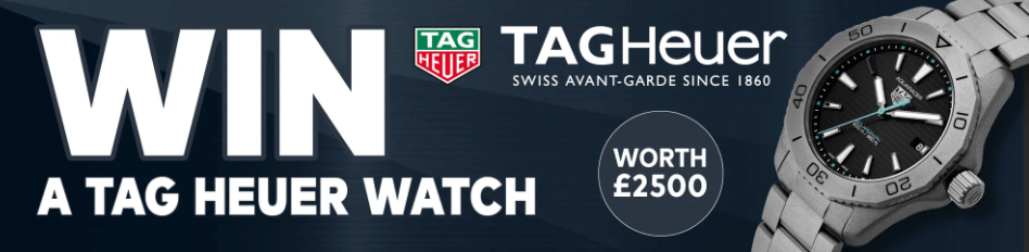 Win a TAG HEUER watch worth £2,500 with Brewers
