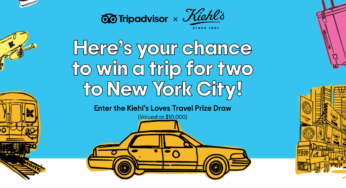 Win a trip to New York City with TripAdvisor and Kiehl’s