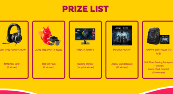 Win big prizes with MSI Anniversary celebration