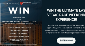 Win the ultimate Las Vegas Race Weekend Experience with Travis Mathew and Moneygram