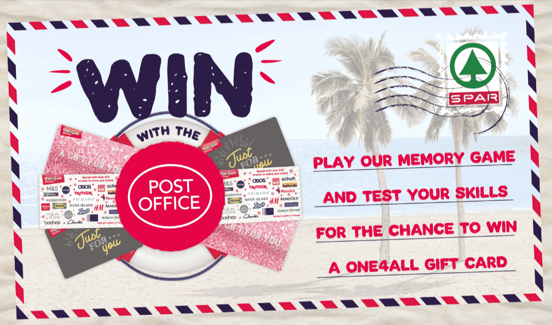 Win One4All Gift Cards with SPAR and Post Office