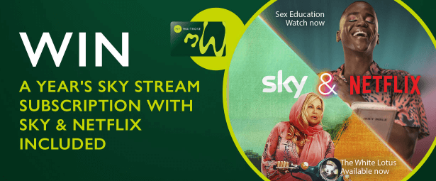 Win Sky Stream: a whole year of Sky TV and Netflix subscription with Waitrose