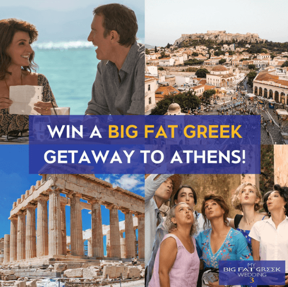 Win a Big Fat Greek getaway to Athens with The Real Greek