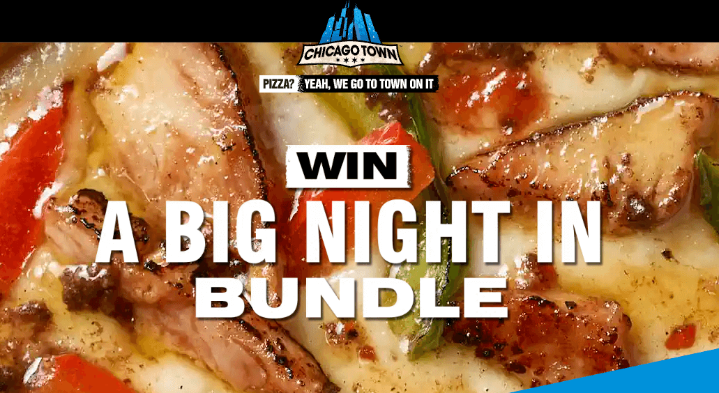 Win a Big Night In bundle with Chicago Town