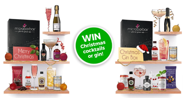 Microbarbox is organising this Christmas Competition and is giving away the chance to win a Christmas Cocktail or Gin gift set!