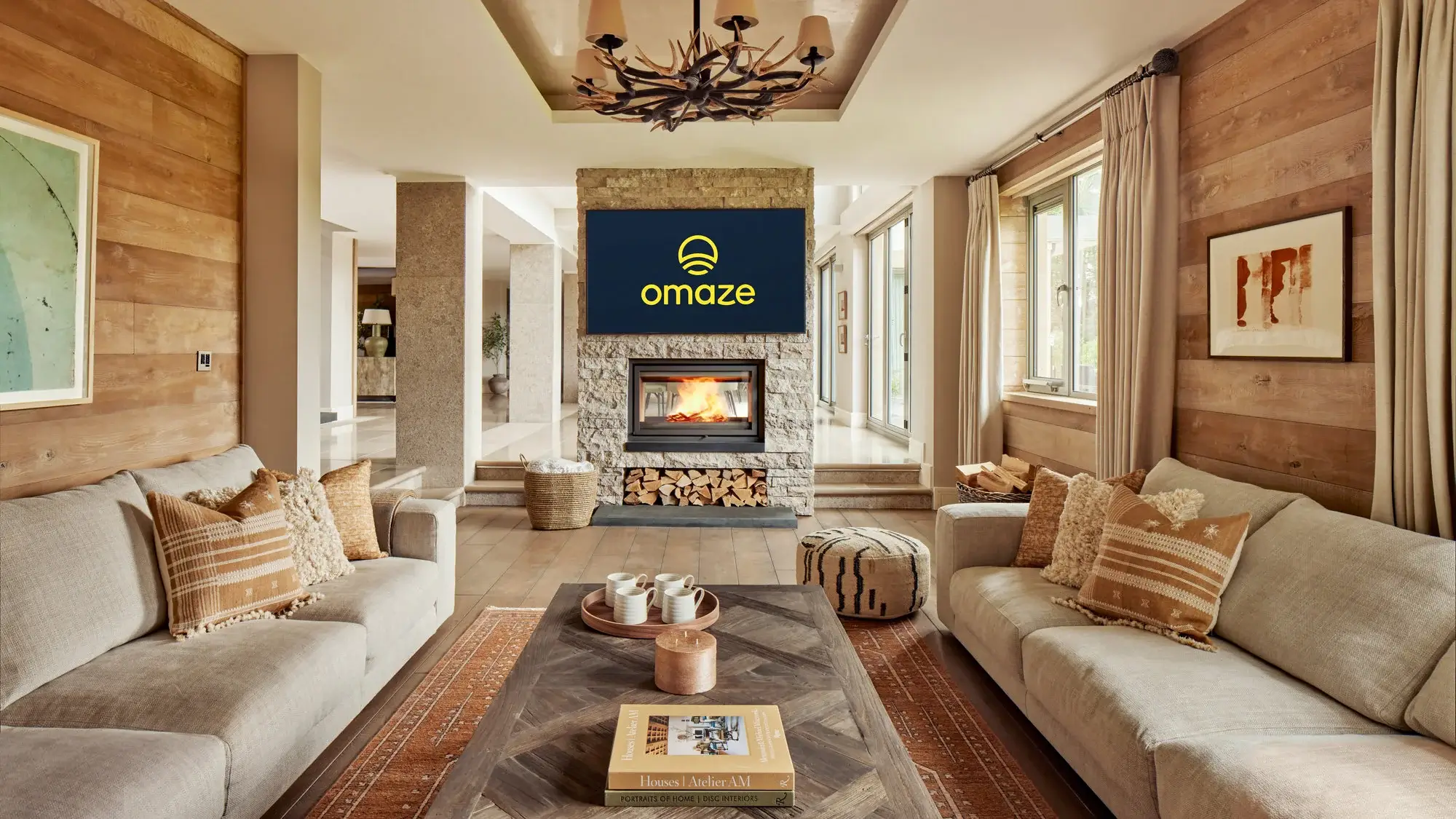 Omaze Scotland House - Fireplace