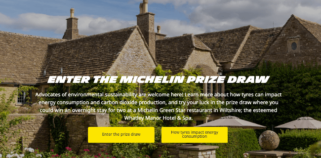 Win a stay at Whatley Manor Hotel & Spa with Michelin