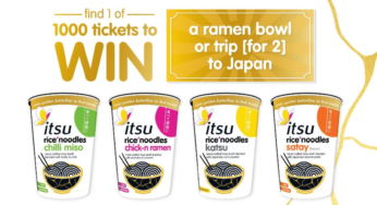 Win a trip to Japan or a ramen bowl with Itsu