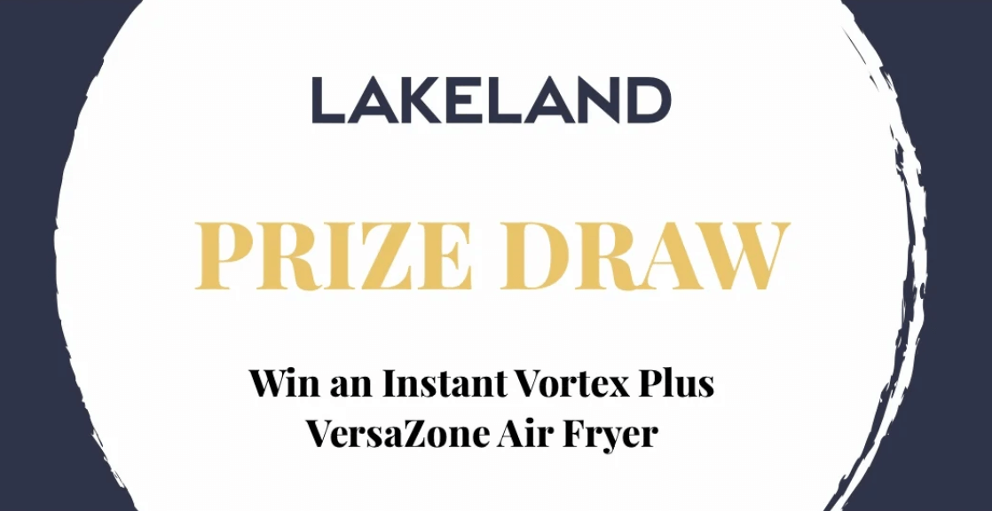 Win an Instant Vortex Plus VersaZone Air Fryer with Lakeland