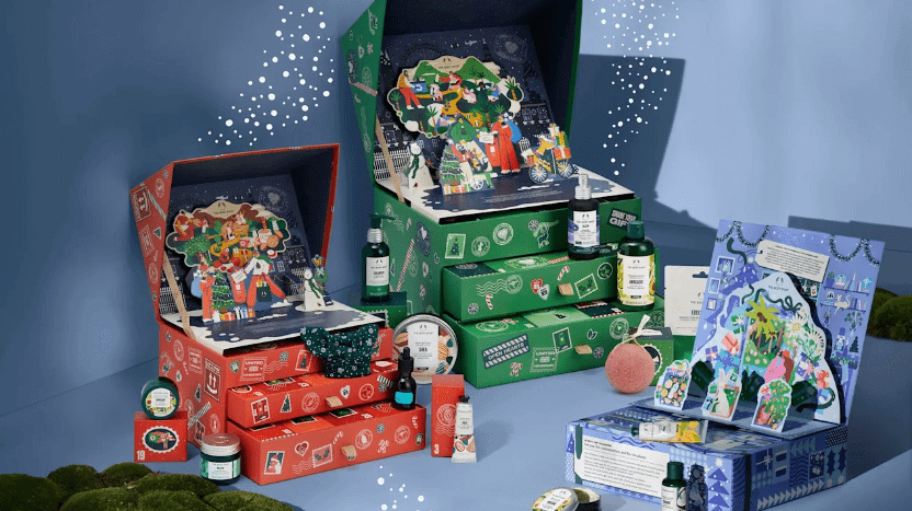 The Body Shop Christmas Advent Boxes for 2023
