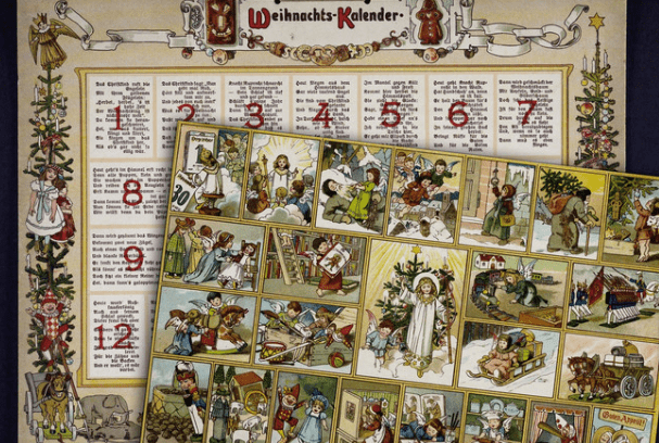 The first ever Advent Calendar by Gerhard Lang