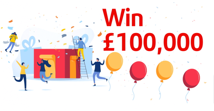 Win £100,000 cash for Christmas with Santander