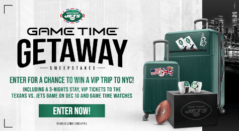 Win a VIP trip to NYC with New York Jets