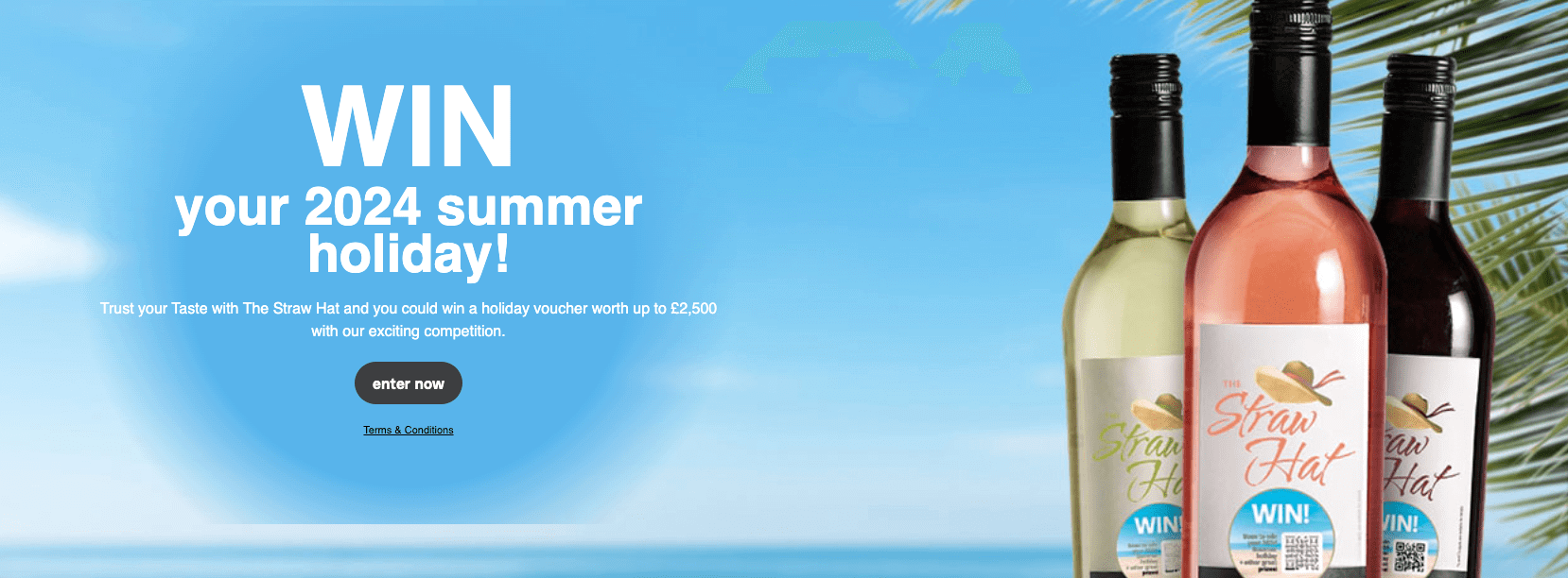 Win your 2024 summer holiday with The Straw Hat