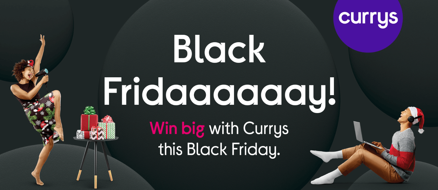 Win a £2,000 Currys voucher for Black Friday with KISS