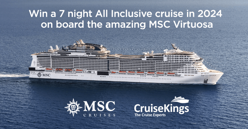 Win a 7-night All-inclusive cruise with CruiseKings and MSC Cruises