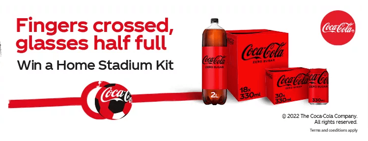 Win a Home Stadium Kit Competition with ASDA and Coca Cola